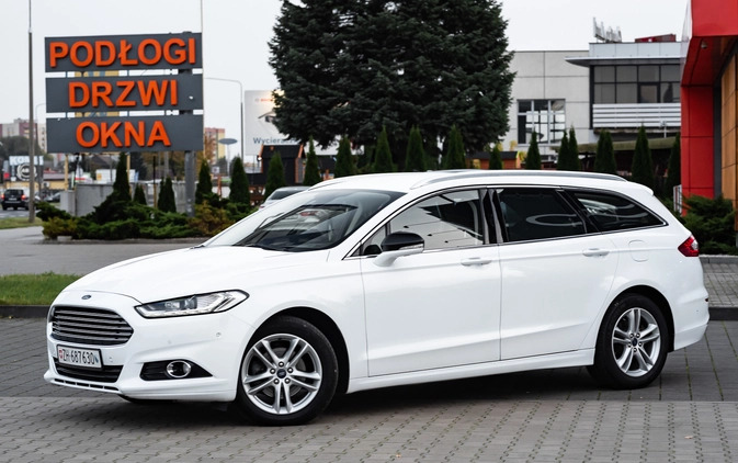 Ford Mondeo cena 55700 przebieg: 227000, rok produkcji 2017 z Dobrzyca małe 742